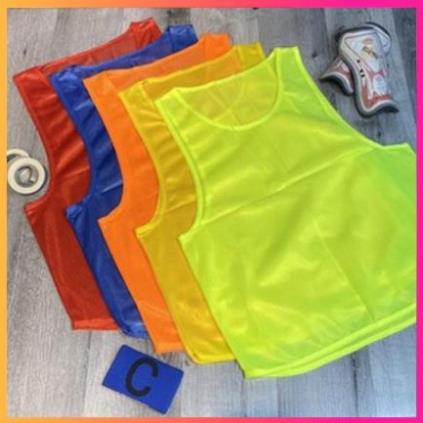 Áo team building, tập bóng đá, bib, training, ập huấn, chia đội, dạng lưới nhiều màu sắc, Free Size