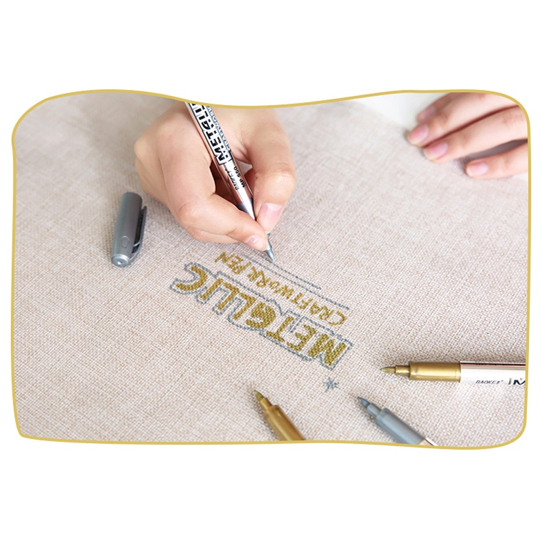 Bút Nhũ, Bút Sơn Metallic Craftwork Pen Baoke MP550