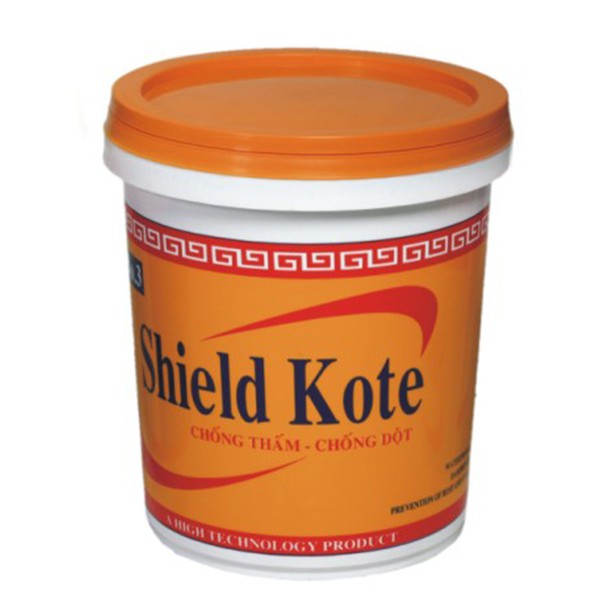 Shield kote No.3 chống thấm nhũ tương Bitum màu đen 18kg
