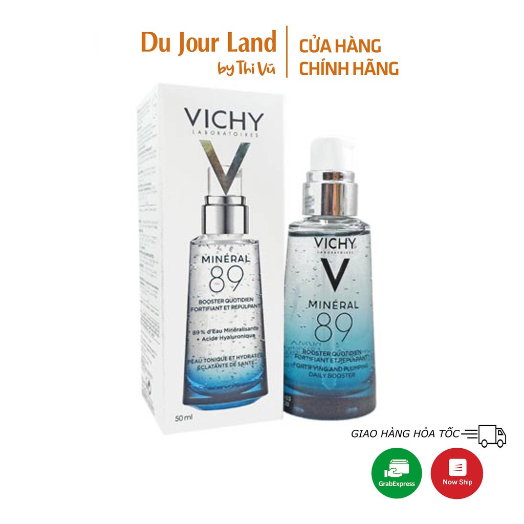 Tinh chất khoáng cô đặc Vichy Mineral 89 phục hồi bảo vệ da 50ml - Thi Vũ