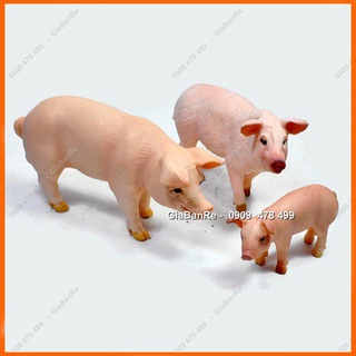 MÔ HÌNH GIA ĐÌNH HEO NHÀ 3 CON - 7700