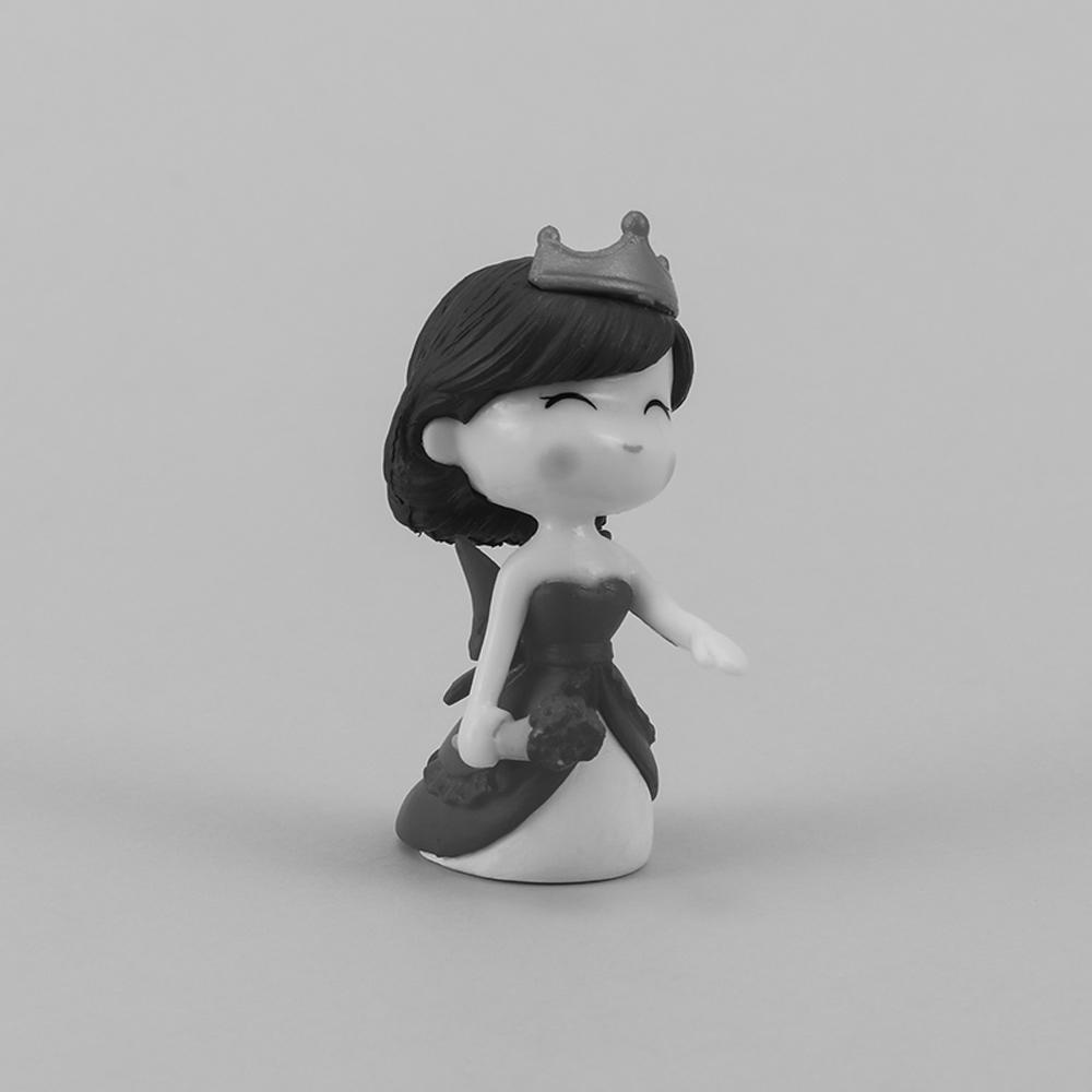 YIYU Set 2 Mô Hình Cặp Đôi Trang Trí Bánh Kem