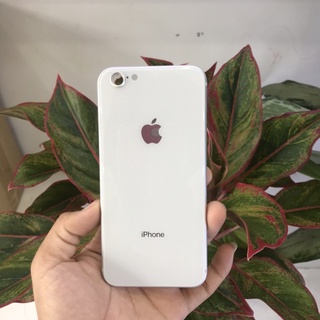 vỏ iphone 6s độ lên 8 màu trắng đủ nút