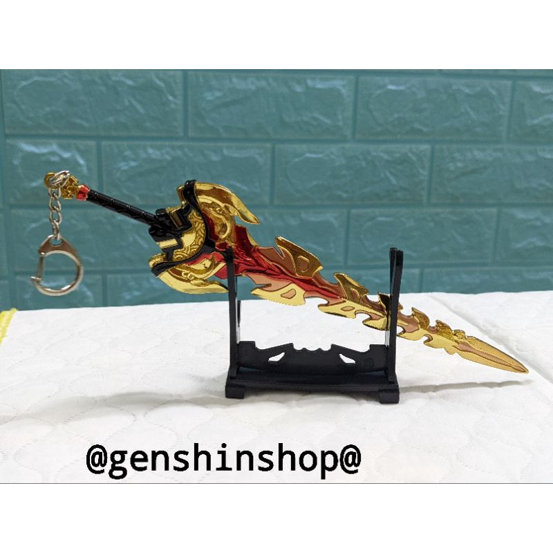 Mô hình móc khoá kjếm Ly Cốt Genshin Impact 20cm