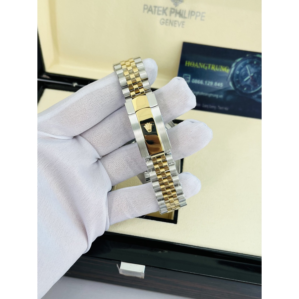 Đồng hồ Nam RolexDatejust máy nhật, Automatic ,size 40mm, Thép không rỉ đúc đặc