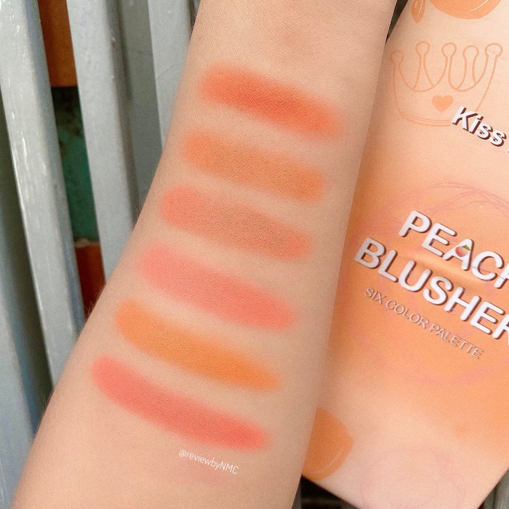 Má hồng Đào Peach Blush 6 ô