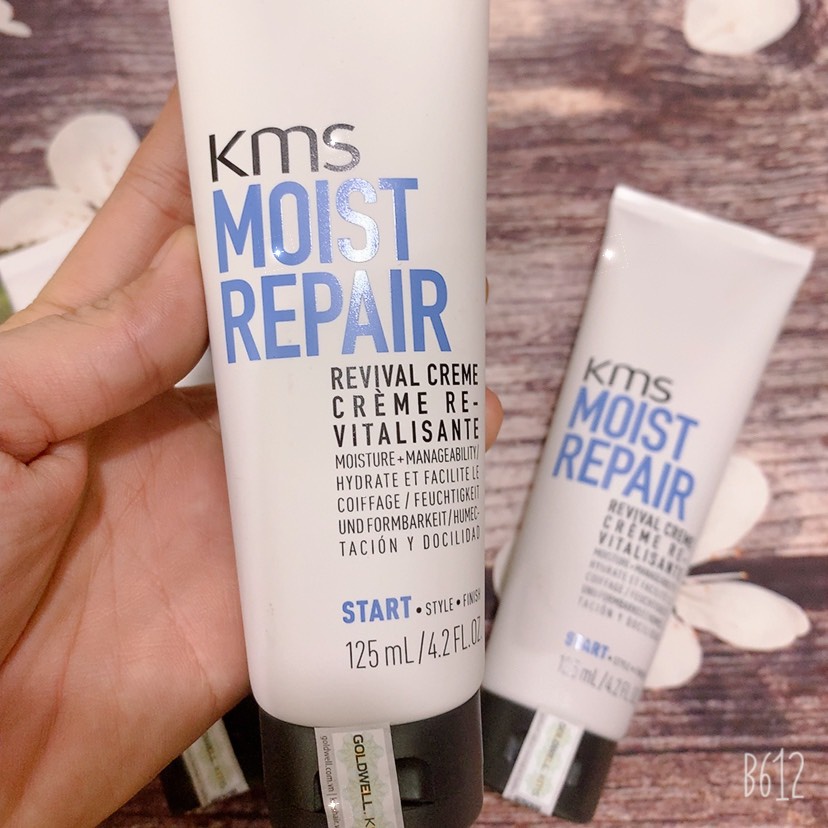 Kem dưỡng tóc hoặc kem xả khô KMS Goldwell Moist Repair Revival CREME 125ml