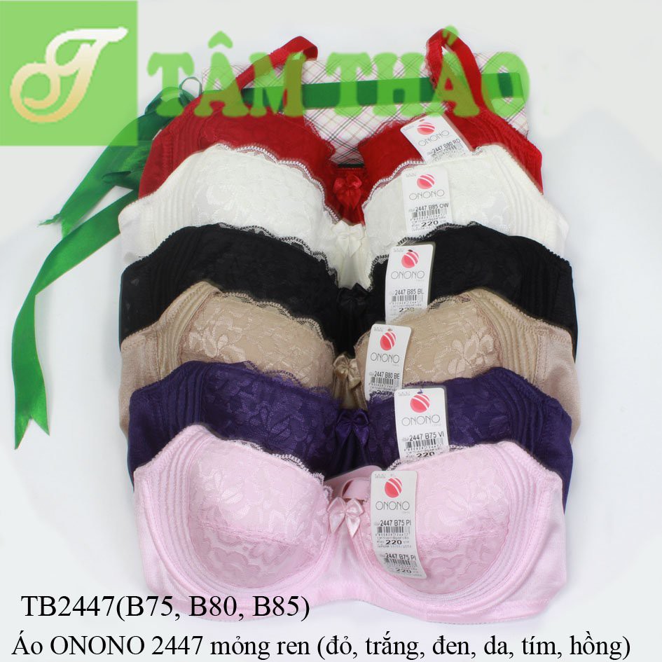 TB2447-  áo lót Thái Lan ONONO mỏng ren