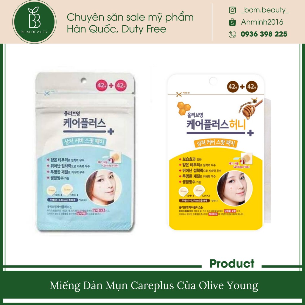 Miếng dán mụn Careplus  Olive Young Oliveyong