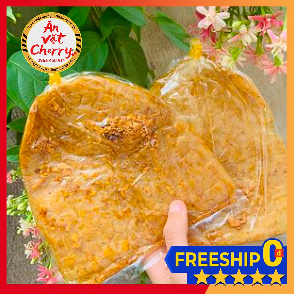 Bánh tráng "xì ke" chính gốc Tây Ninh, phơi sương dẻo, muối nhuyễn [Ăn vặt Cherry] | BigBuy360 - bigbuy360.vn