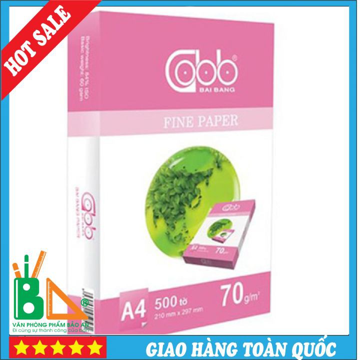 ✅HÀNG LOẠI 1✅ Giấy In, Photo A4 Bãi Bằng Hồng Tem ĐL70gsm