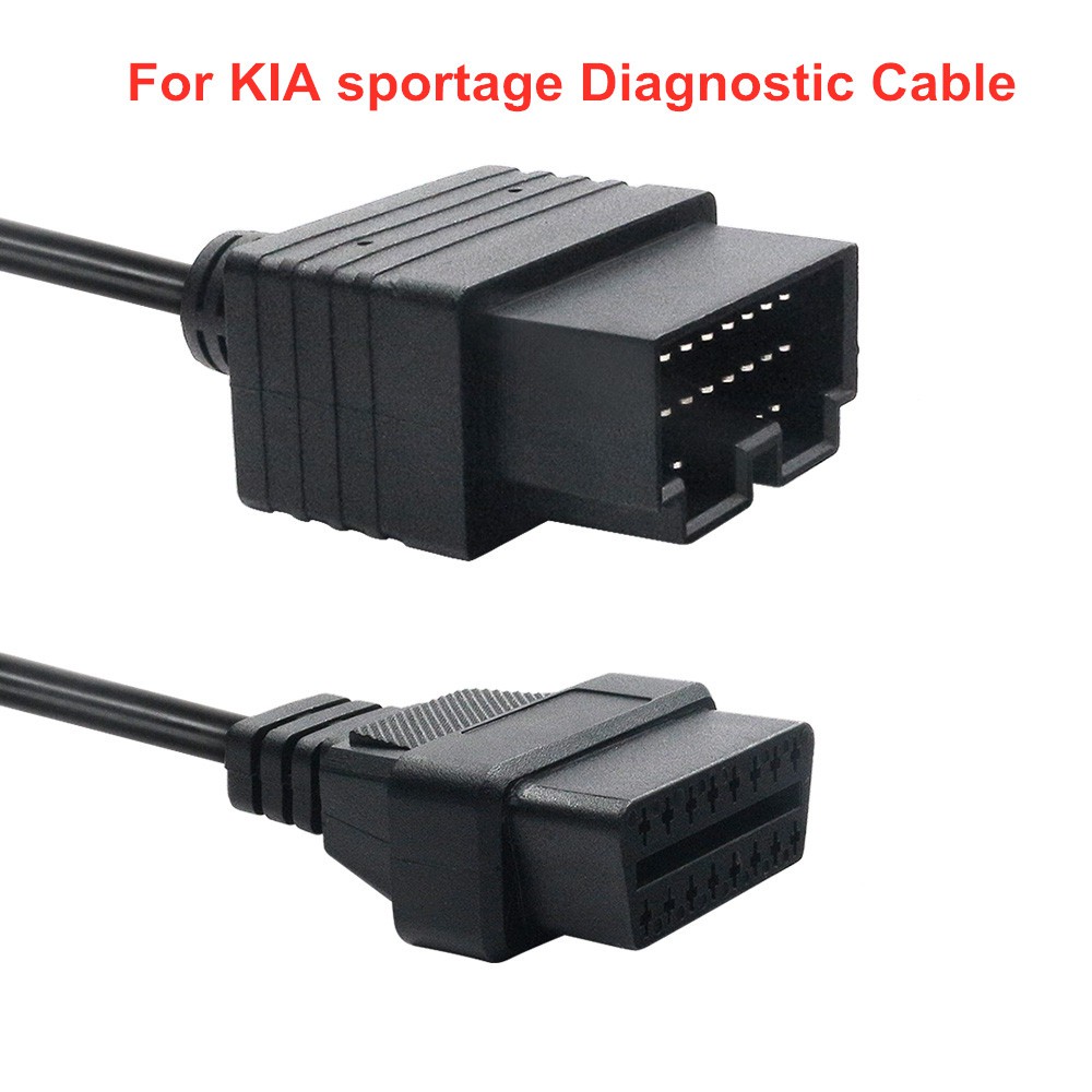 Dây Cáp Kết Nối Máy Chẩn Đoán Lỗi Elm327 OBD 2 Cho KIA 20 Pin Sang 16 Pin OBD2