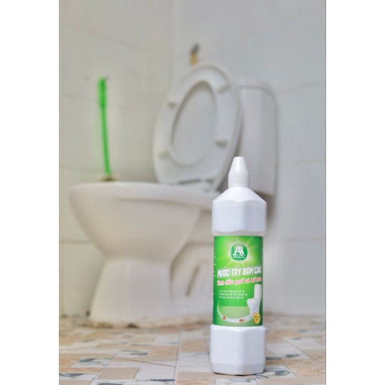 Tẩy bồn cầu hữu cơ chiết xuất từ vỏ quế, quả bồ hòn, Thảo mộc An An, chai 1L