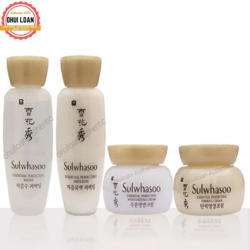 bộ dưỡng da sulwhasoo nâng cơ dành da yếu da nhạy cảm phục hồi da tổn thương