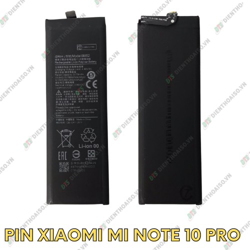 Pin xiaomi mi note 10 và note 10 pro (BM52)