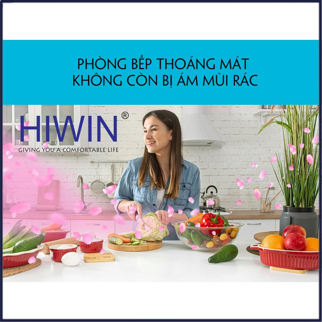 Máy xử lý rác xay rác nhà bếp cao cấp màu đỏ công suất 600W HIWIN LJ-600R