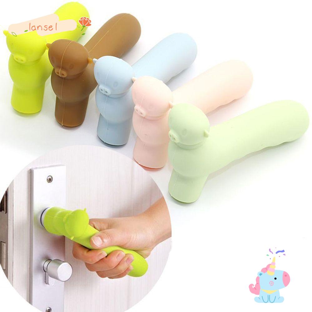 Vỏ Bọc Tay Nắm Cửa Bằng Silicon An Toàn Cho Bé Tiện Dụng