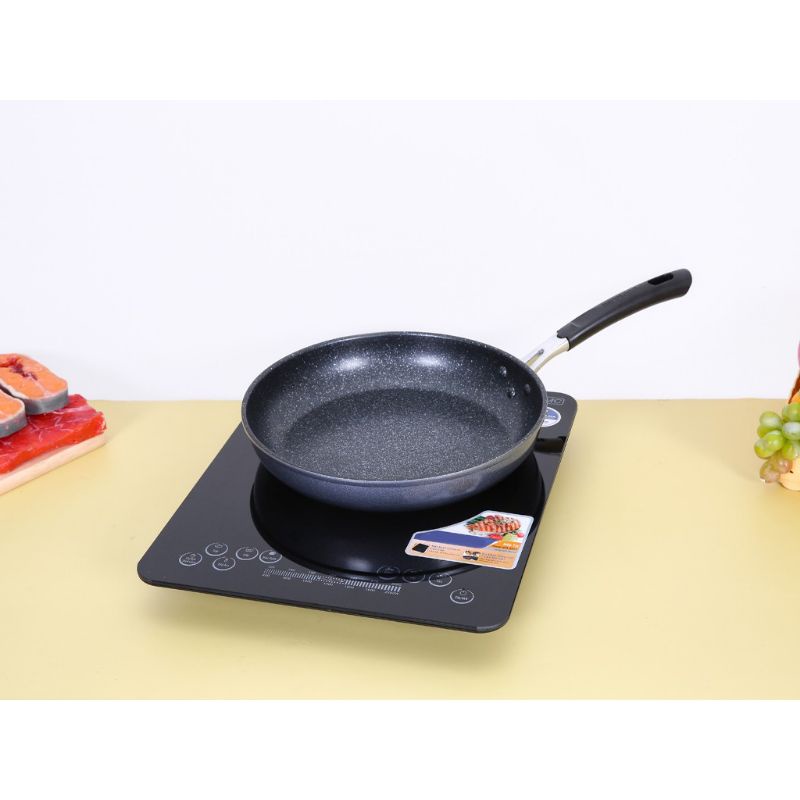 Chảo Chống Dính Vân Đá Đáy Từ HappyCook NHFP-26IH size 26cm