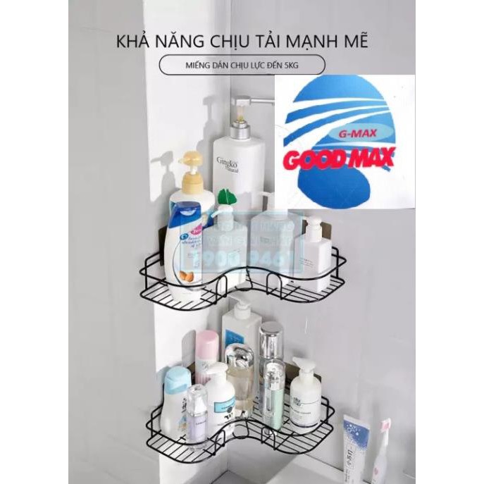 KỆ GÓC SẮT DÁN TƯỜNG SIÊU CHẮC CHẮN