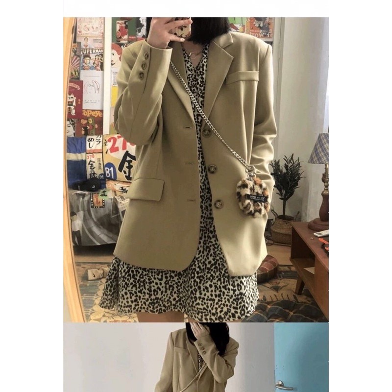 (Hàng có sẵn) Siêu phẩm Áo Blazer màu xanh mẫu mới (loại 3 cúc) | BigBuy360 - bigbuy360.vn