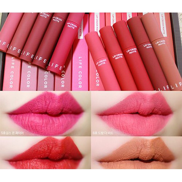 Son kem siêu lì It's Skin Life Color Lip Crush Matte