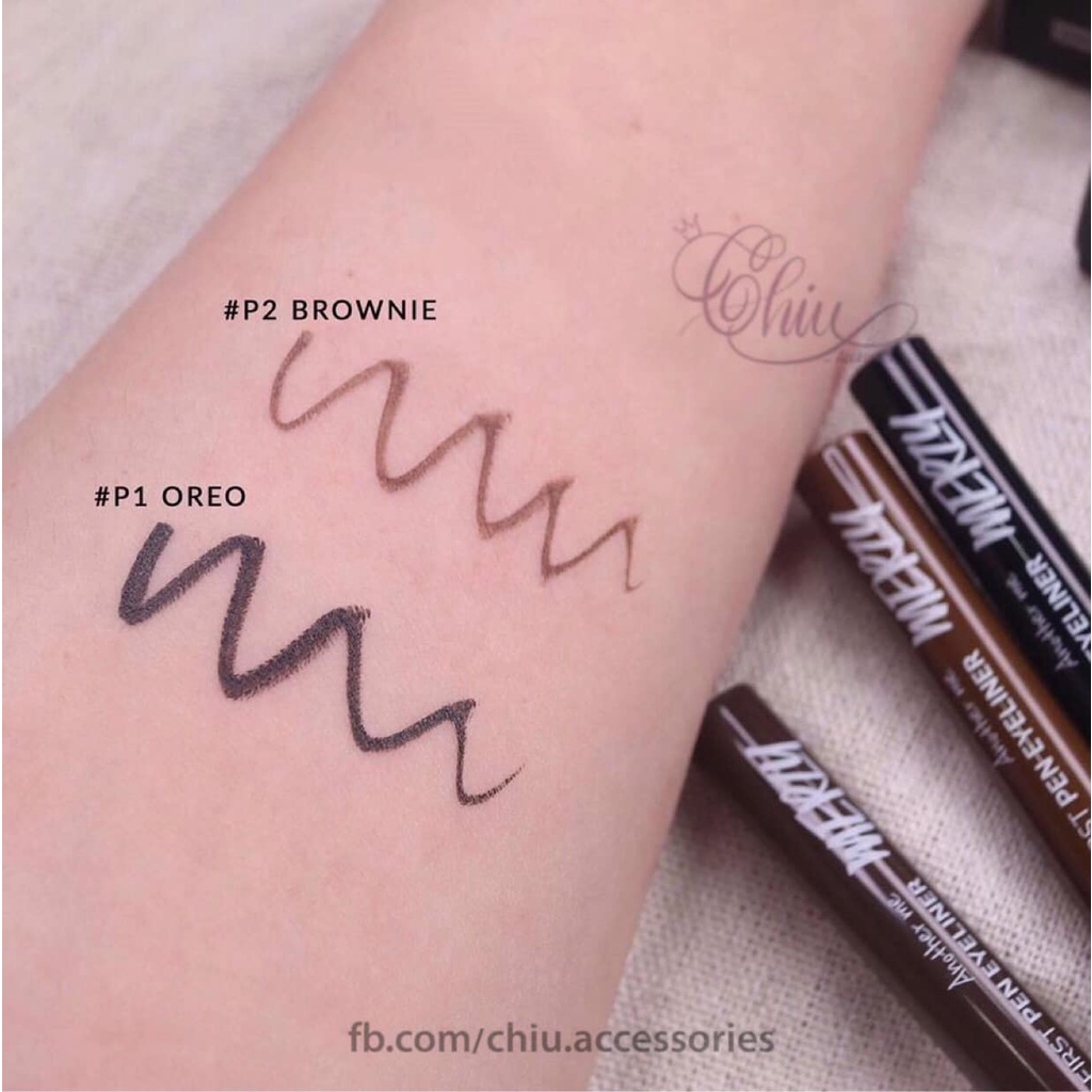 Bút kẻ mắt nước chống trôi Merzy The First Pen Eyeliner
