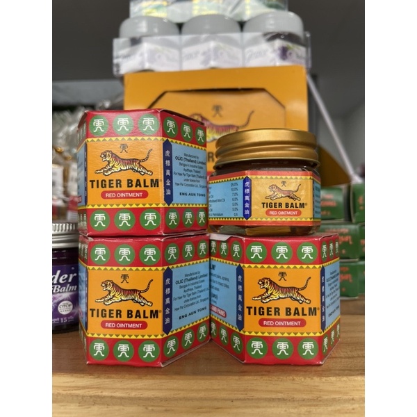 Dầu Cù Là Con Hổ - Cao Tiger Balm White & Red 30 Gram Thái Lan