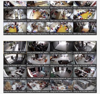 Trọn gói hệ thống camera IP KBvision (6 camera IP 2.0)