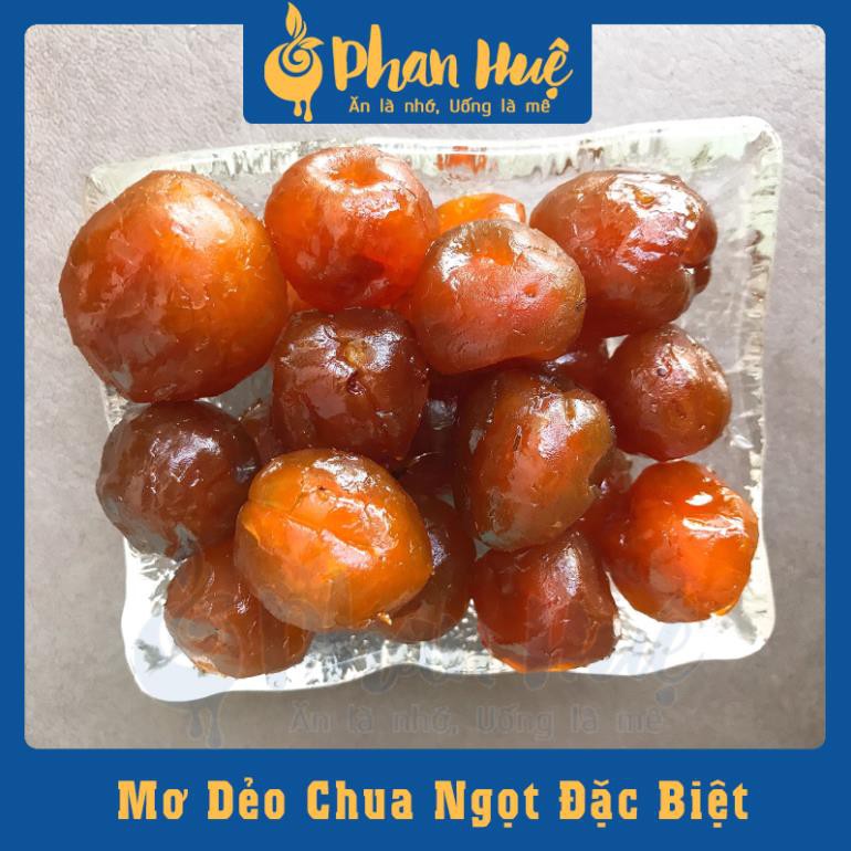 Ô mai xí muội mơ dẻo chua ngọt Phan Huệ hộp 500g.Vị chua ngọt. Đặc sản Hà Nội. Ăn là nhớ