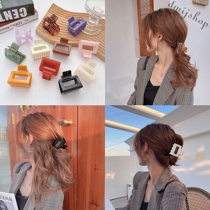 Kẹp tóc nhiều màu phong cách Hàn Quốc