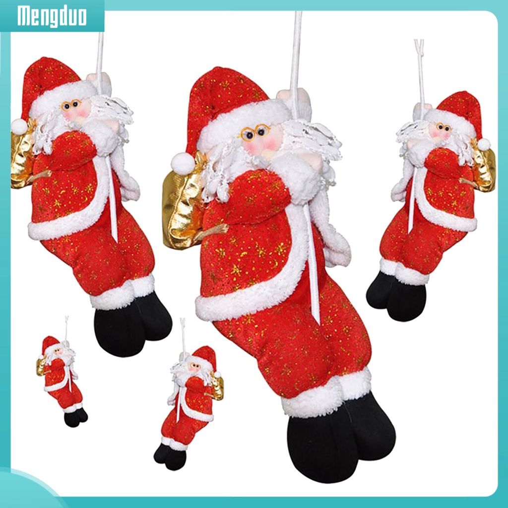 Mengduo| Ông Già Noel Leo Dây Treo Trang Trí Cây Thông Noel