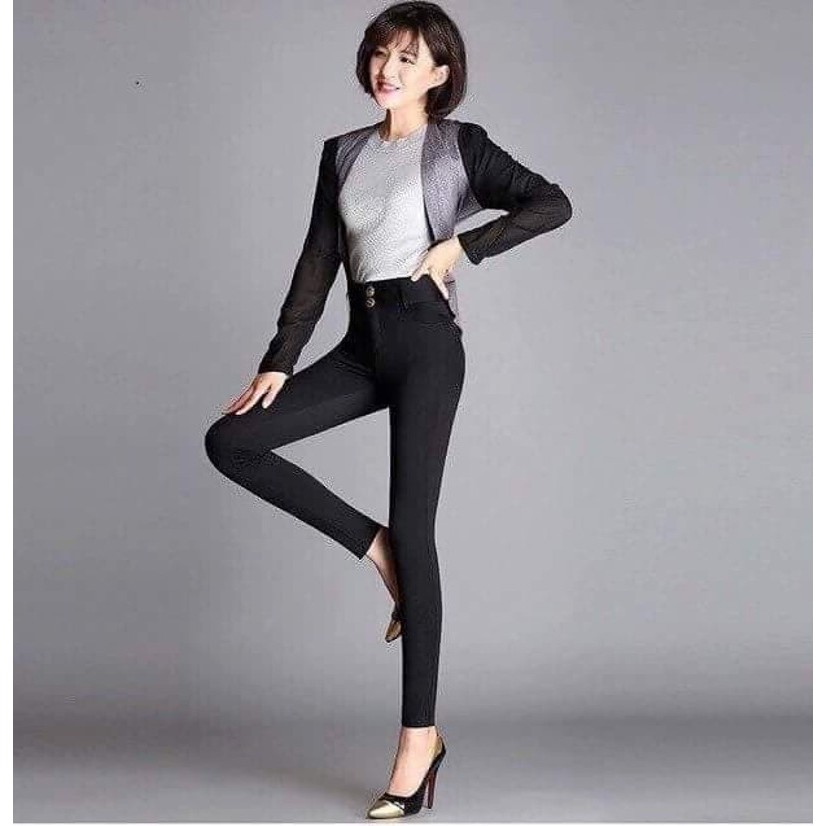 QUẦN TREGGING 2 NÚT CÔNG SỞ