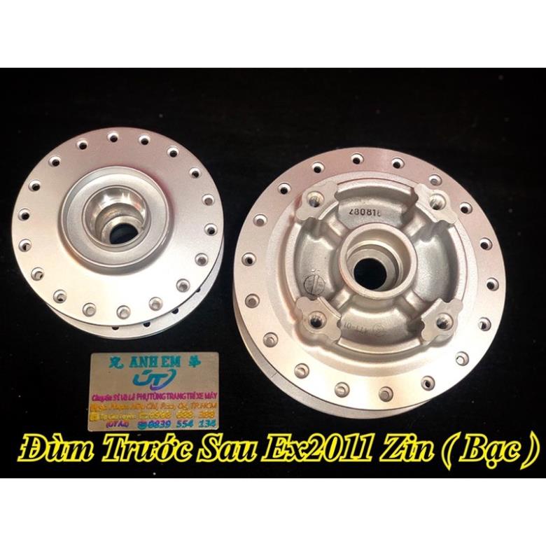 Đùm Trước Sau Ex2011 2 Đĩa  Chính Hãng X1R Thailand ////