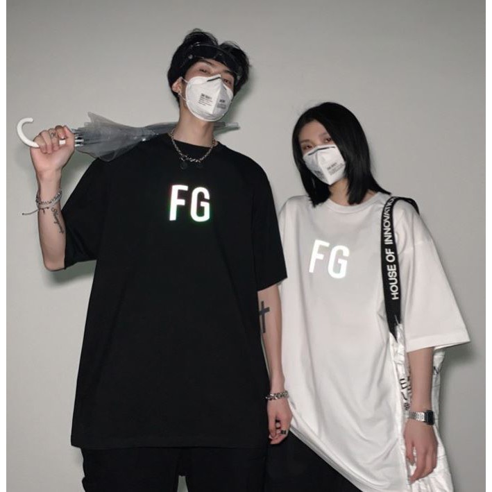 ÁO THUN, ÁO PHÔNG TAY LỠ UNISEX FORM RỘNG OVERSIZE FG PHẢN QUANG M59