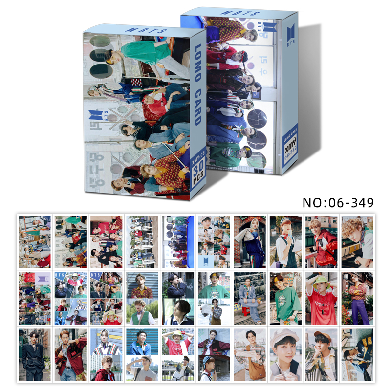 Hộp 30 Ảnh Lomo Card Nhóm Nhạc Bts | BigBuy360 - bigbuy360.vn