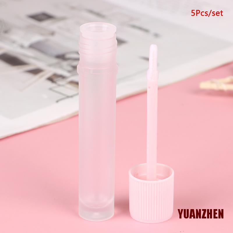 (hàng Mới Về) Set 5 Ống Rỗng Đựng Son Môi 4.5ml Tiện Dụng | BigBuy360 - bigbuy360.vn