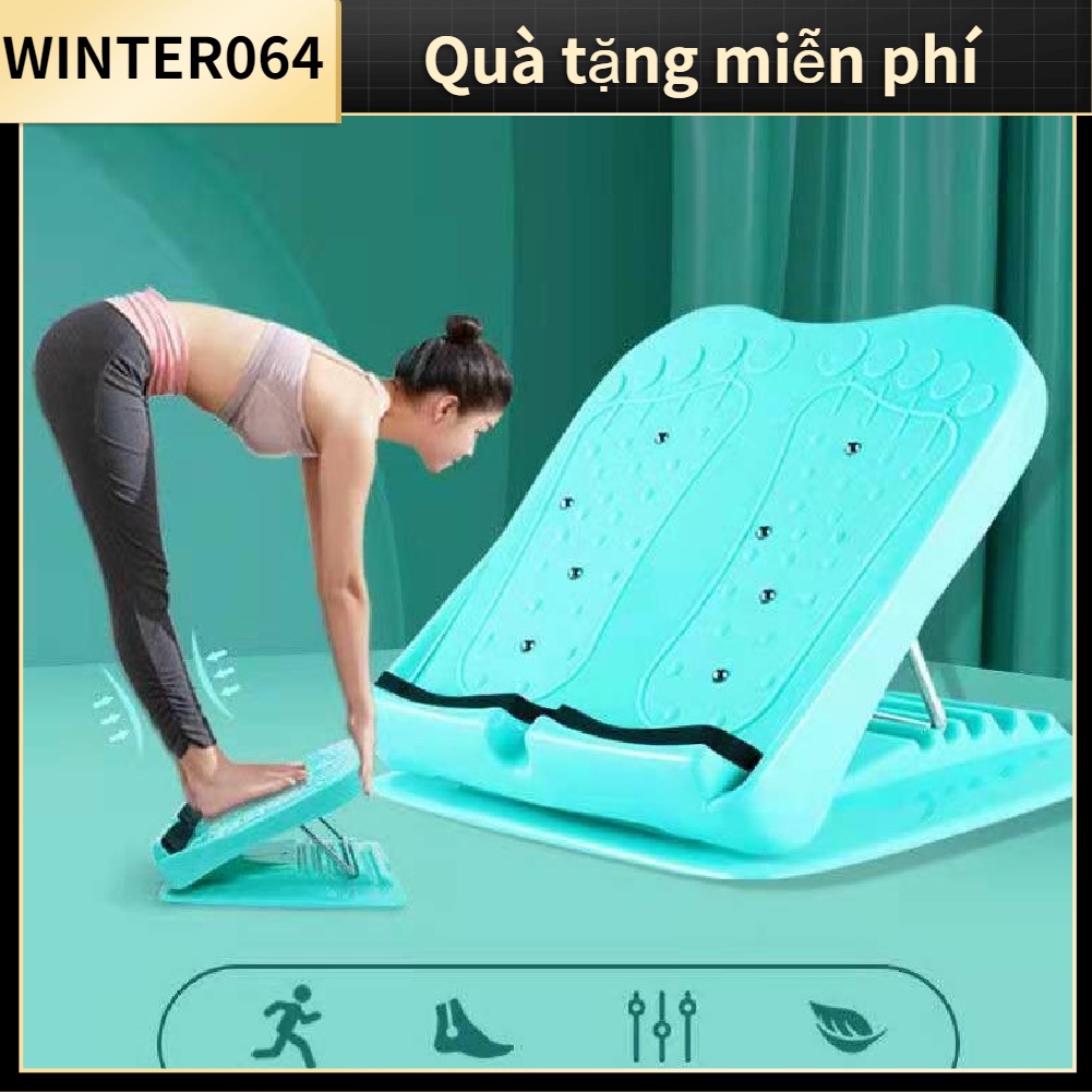 Bảng nghiêng Xoa bóp bắp chân Máy kéo căng Nêm ABS 5 bánh răng có thể điều chỉnh cho phòng tập dục tại nhà Winter064