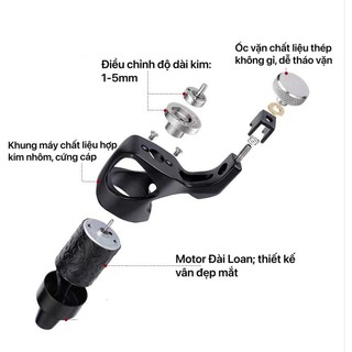 Máy xăm rotary solong, Máy xăm hình tattoo, Máy xăm giá rẻ!