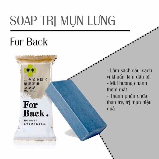 Xà phòng trị mụn lưng For back của Nhật | BigBuy360 - bigbuy360.vn