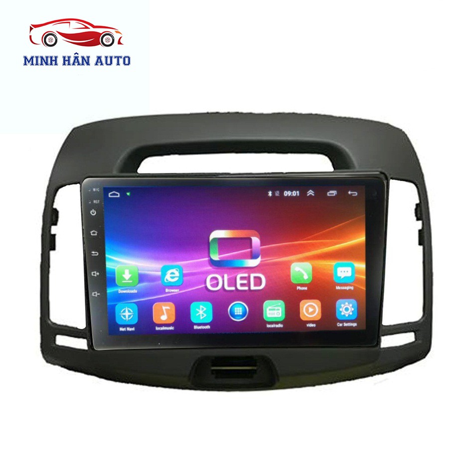 Bộ màn hình lắp sim 4G cho xe HYUNDAI AVANTE,RAM 2G,ROM 32G-đầu dvd ô tô,ban camera hanh trinh oto | BigBuy360 - bigbuy360.vn