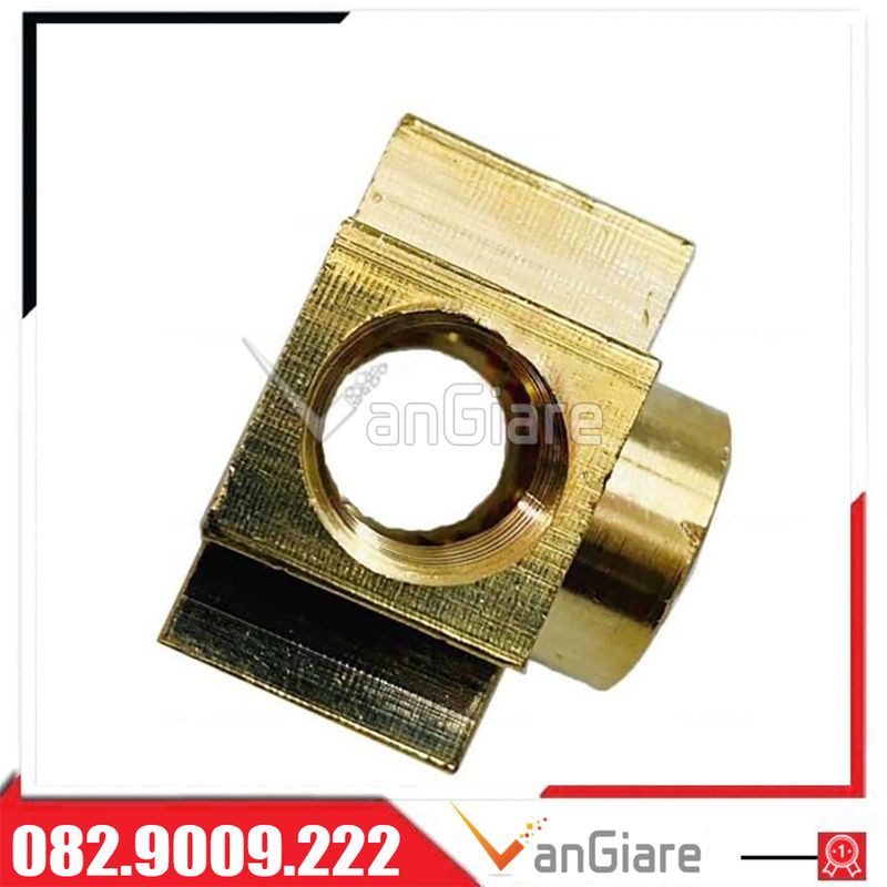 5 ngã ren trong, chia 5 lỗ ren trong, đầu nối thau ngã năm ren trong 13mm