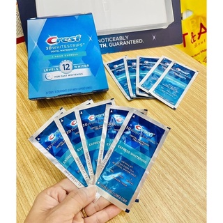 Miếng dán trắng răng crest 3d whitestrips