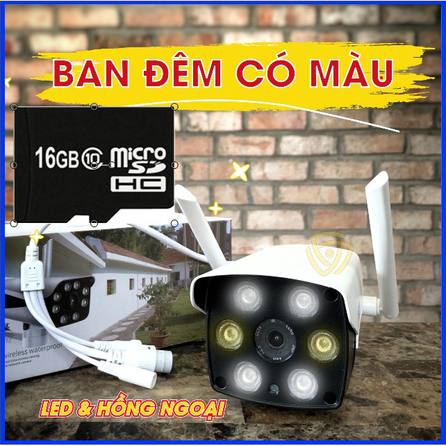 [Mã 11ELSALE hoàn 7% đơn 300K] CAMERA NGOÀI TRỜI YOOSEE 2 RÂU | BigBuy360 - bigbuy360.vn