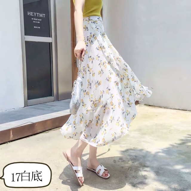 Chân váy xoè vạt chéo, chất vải voan có lớp lót , nhiều màu | BigBuy360 - bigbuy360.vn