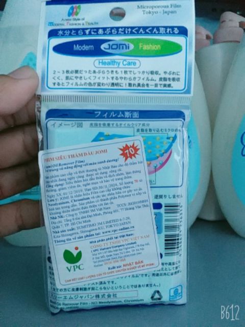 Giấy thấm dầu oil clear film jomi NHẬT BẢN | BigBuy360 - bigbuy360.vn