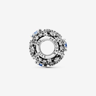 Pure Silver Snowflakes Charm