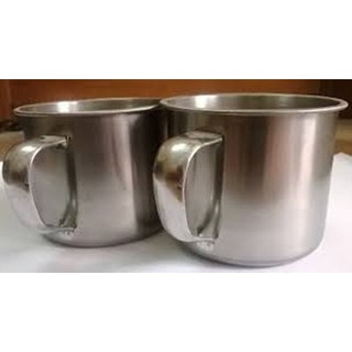 sỉ 10 cốc inox 7 có quai (300ml)