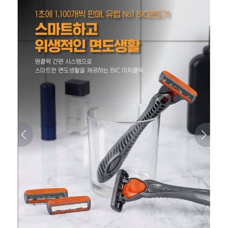 DAO CẠO RÂU BIC 3 LƯỠI EASY CLIC