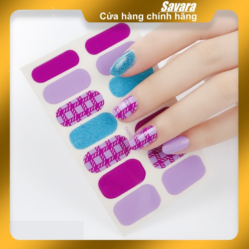 Hình dán móng 14 miếng Z/A043