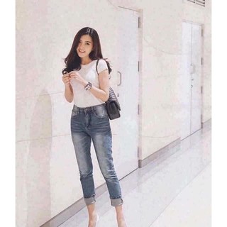 Áo thun Hm cổ tròn